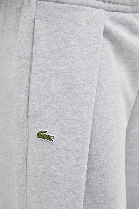 Lacoste spodnie bawełniane szary XF0114