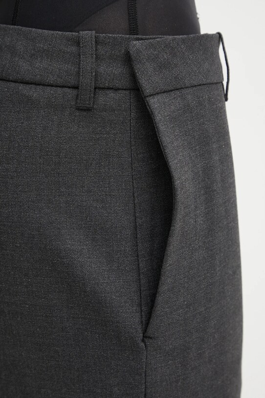 Our Legacy pantaloni de lana Unveil W2254UP negru