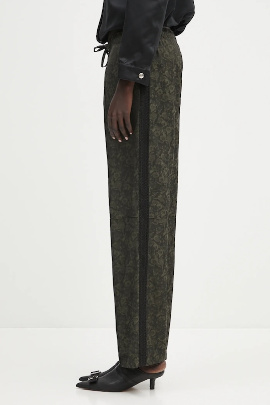 Wales Bonner spodnie Ocean WS25TR14.VI01.899 zielony SS25