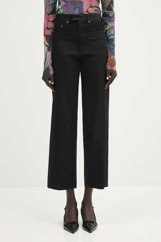Undercover pantaloni in misto lana Pants misto lana nero UP1E1505