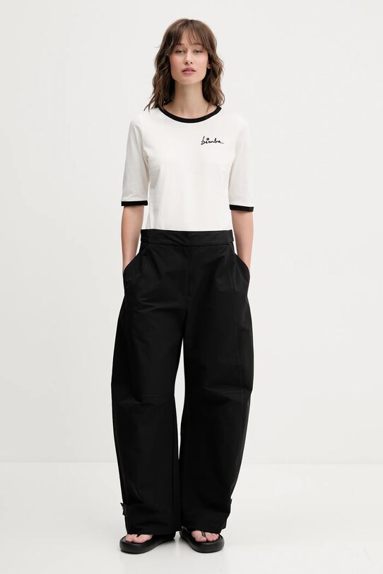 Bimba Y Lola pantaloni 251BR6017.10000 negru SS25