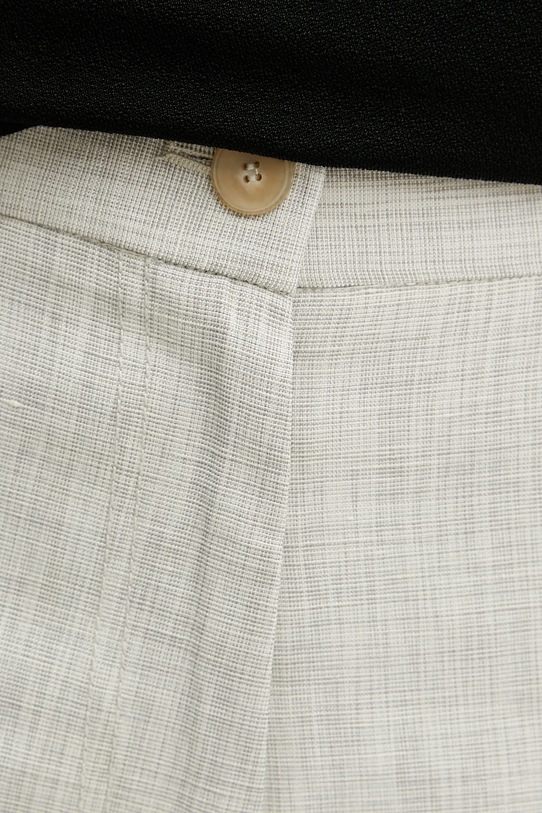 Nohavice s prímesou ľanu Forte Forte béžová 13819.my.pants