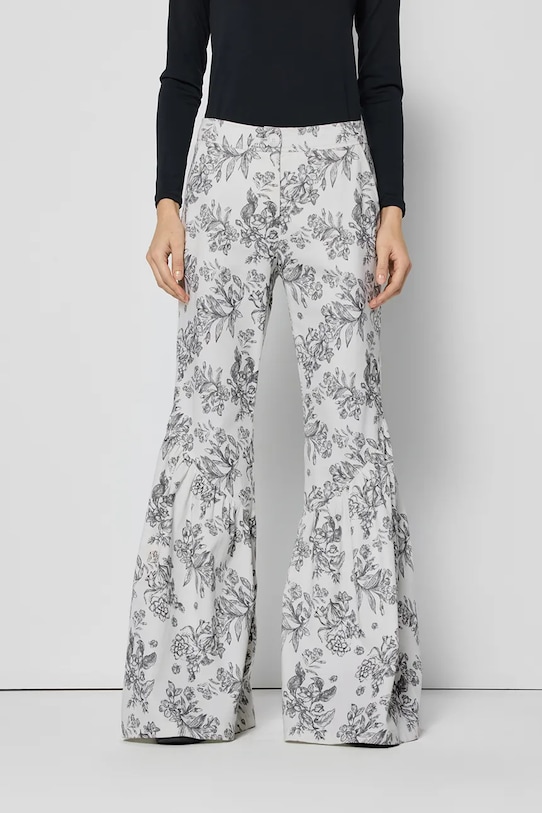 Oblačila Bombažne hlače Bizuu BESSTA BANDO BESSTA.BANDO.BIALY.SS25 bež