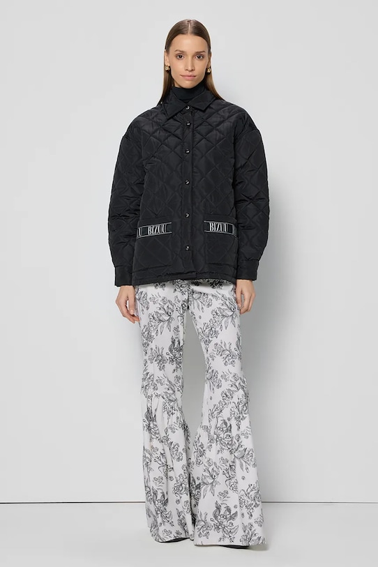 Bombažne hlače Bizuu BESSTA BANDO BESSTA.BANDO.BIALY.SS25 bež