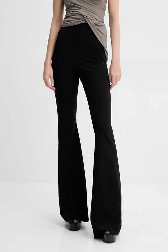Rick Owens Lilies pantaloni negru LI01E4338JCVS
