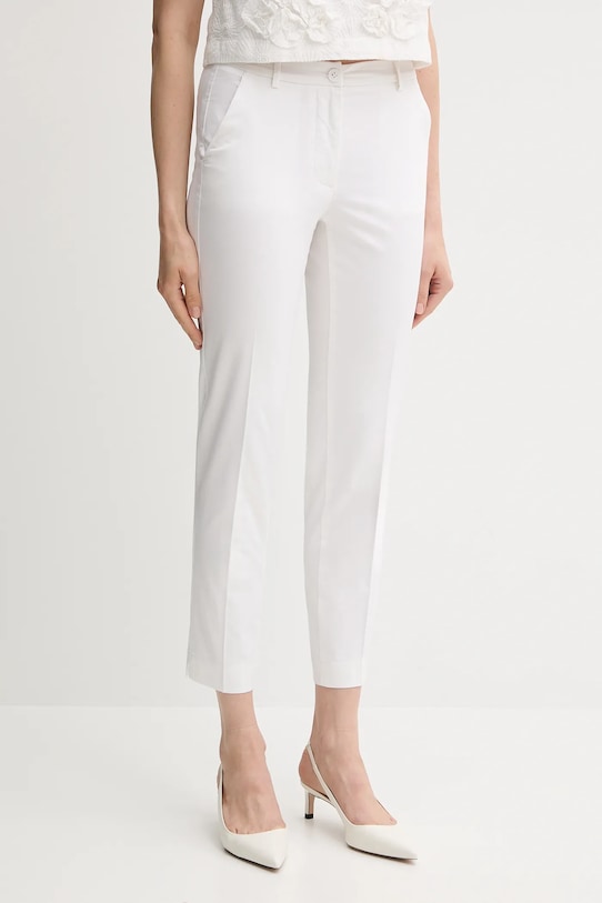 Kalhoty Sisley low bílá 4VPHL5AH6