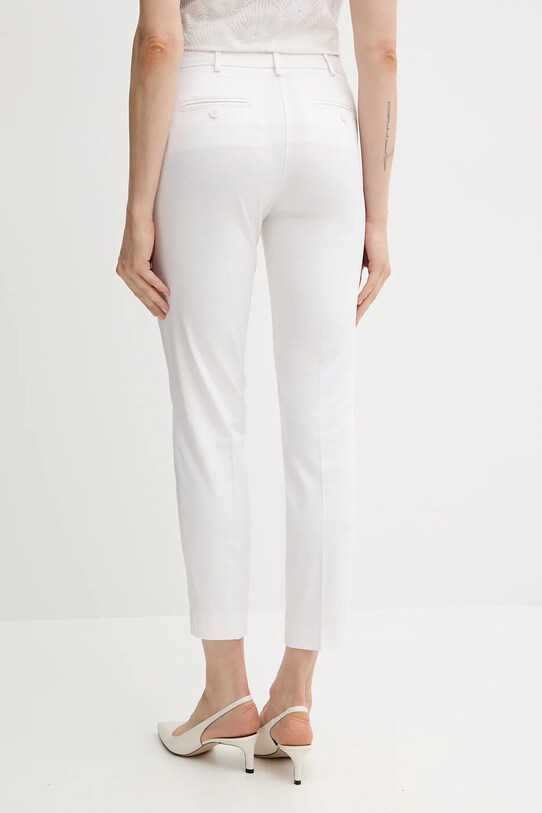 Oblečení Kalhoty Sisley 4VPHL5AH6 bílá