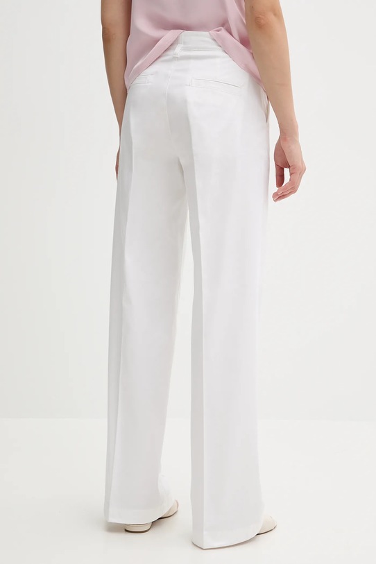 Îmbrăcăminte Sisley pantaloni 4ED4LE03G alb