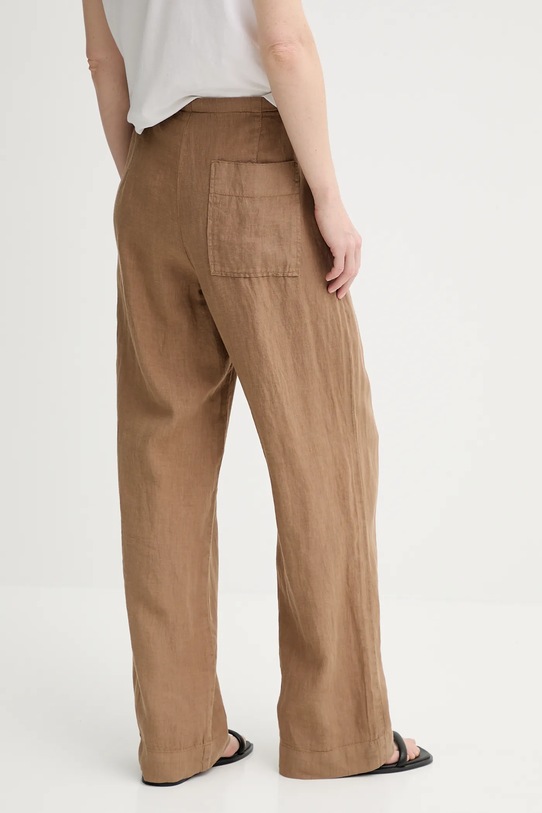 Îmbrăcăminte Marc O'Polo pantaloni din in 504011210381 maro