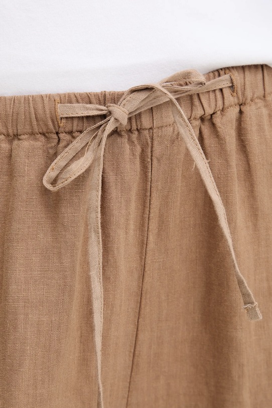 Marc O'Polo pantaloni din in maro 504011210381