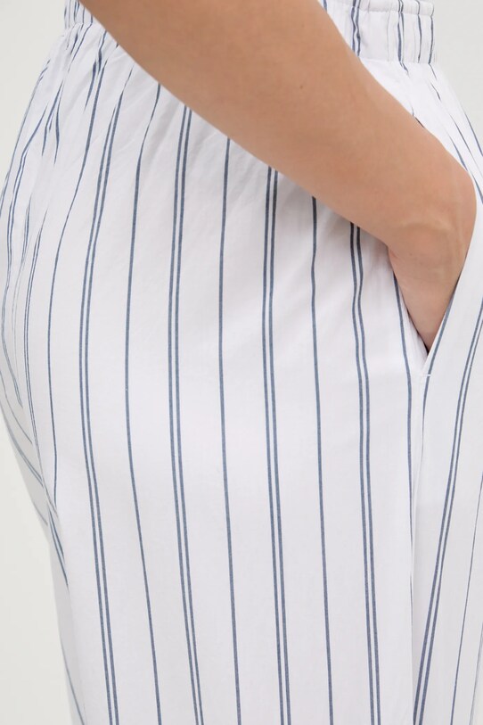 Abercrombie & Fitch spodnie bawełniane biały KI156.5289.106