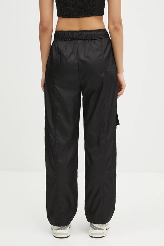 Îmbrăcăminte GANNI pantaloni Duchesse Nylon Elasticated W0476 negru