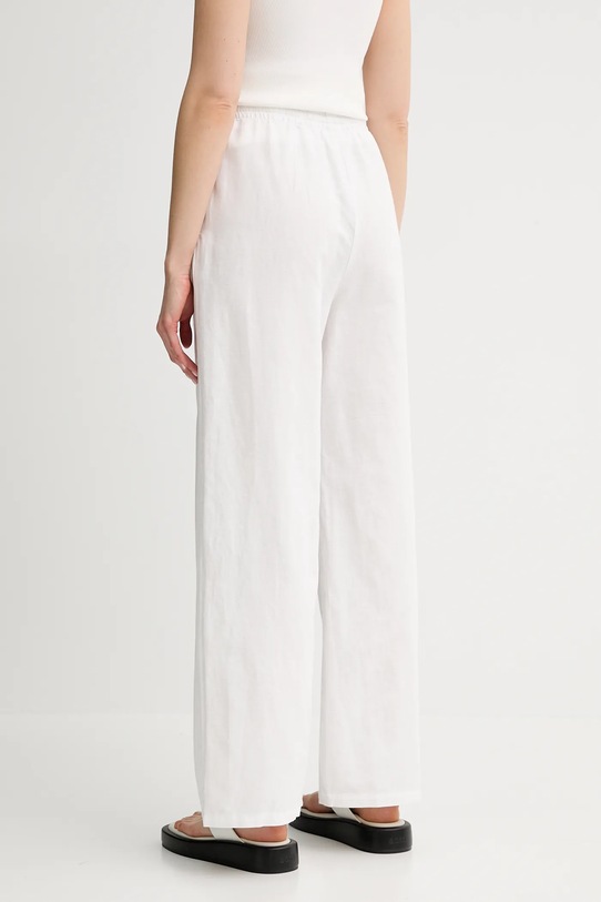 Oblečení Lněné kalhoty Marc O'Polo 5000006724 bílá