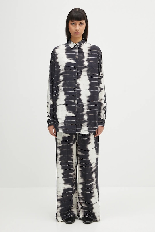 Штани Samsoe Samsoe Saneem F24100163 чорний