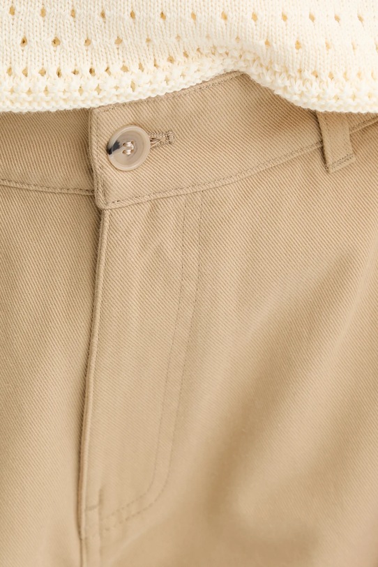 Filippa K szorty bawełniane zielony 31423.FK