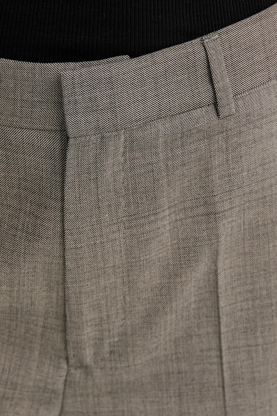 Μάλλινο παντελόνι Filippa K καφέ 31424.FK