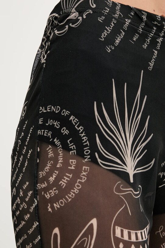 Never Fully Dressed spodnie czarny NFDTR482