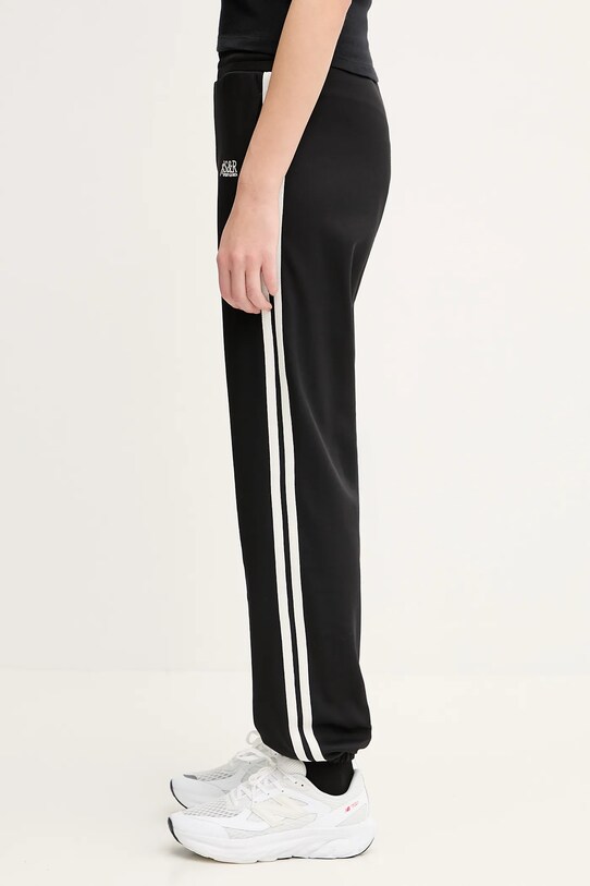 Sporty & Rich spodnie dresowe Sr Runner 90S Elio Track PA052622139BA01 czarny SS25