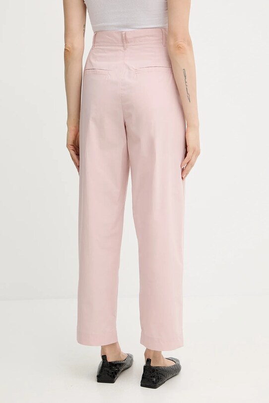 Îmbrăcăminte Weekend Max Mara pantaloni de bumbac 2515131013600 roz