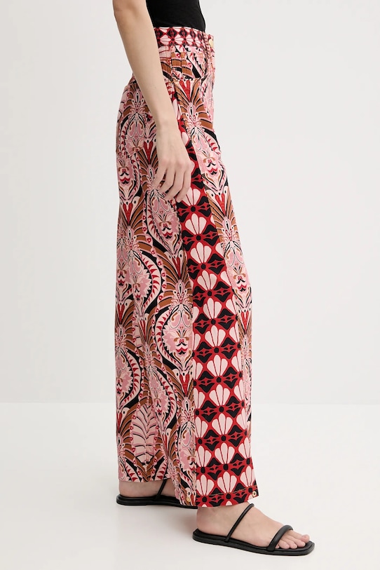 Farm Rio spodnie bawełniane różowy 329097