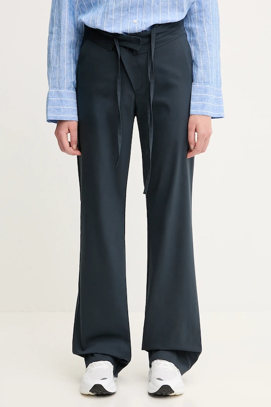 Ottolinger trousers Double Fold fabric navy 123.201723.01