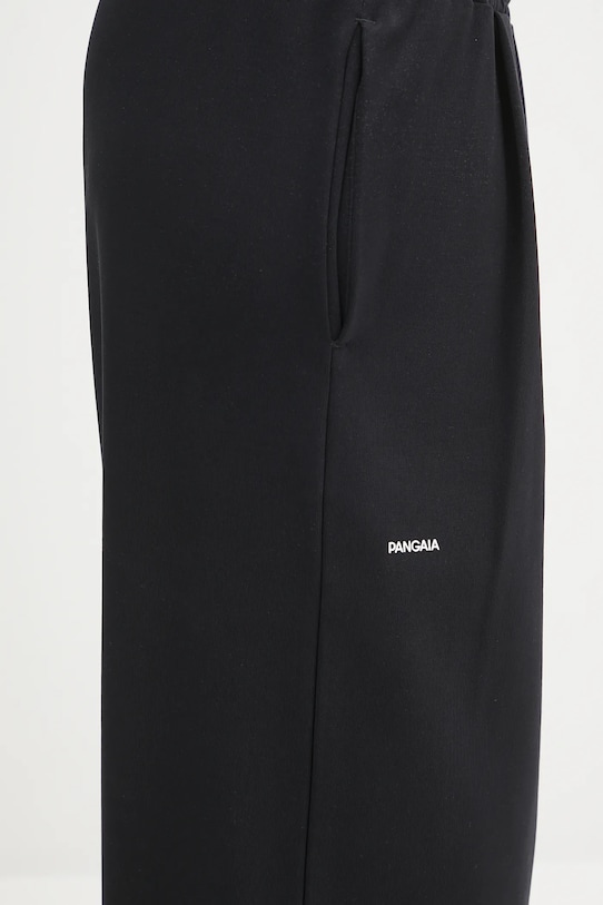 Спортивні штани Pangaia DNA Double Jersey Pleated Trousers чорний 10002356