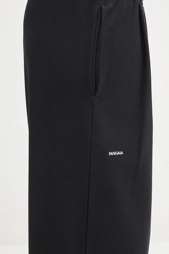 Donji dio trenirke Pangaia DNA Double Jersey Pleated Trousers crna 10002356