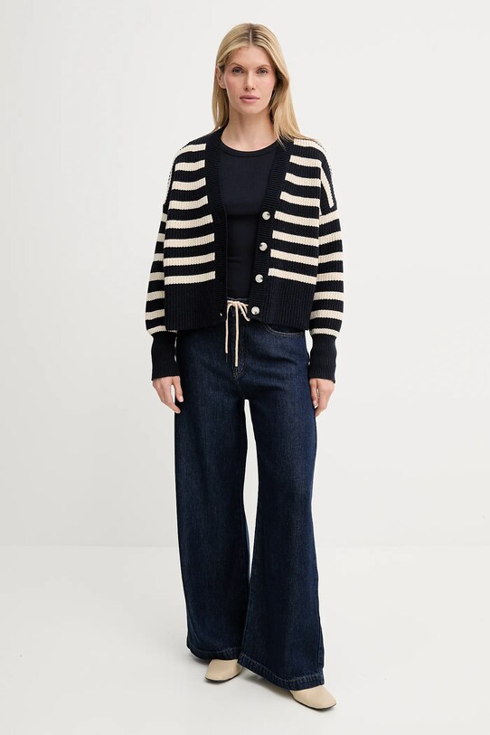 MUNTHE jeansy OBEY 247143024715 granatowy SS25