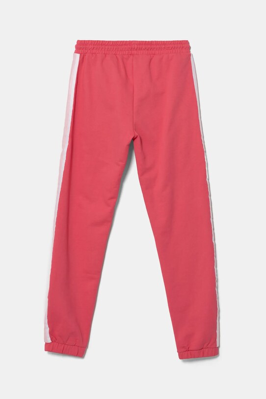 Guess pantaloni de trening din bumbac pentru copii J5RQ11.KAD74.PPYA roz SS25