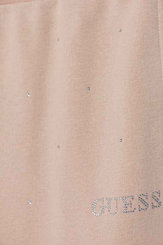 Дівчинка Дитячі спортивні штани Guess J5RQ13.KCLJ0.PPYA рожевий