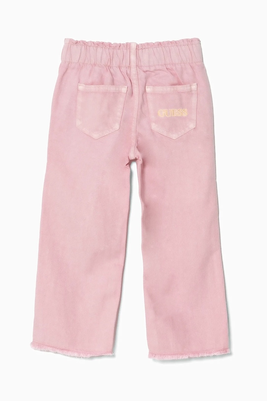 Guess pantaloni copii K5RB04.WH1T0.PPYA roz SS25