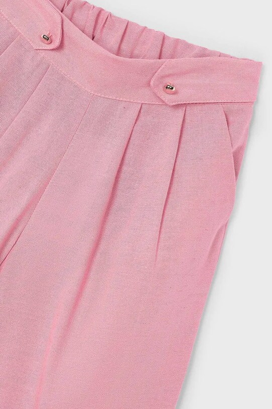 Fete Mayoral pantaloni cu amestec de in pentru copii 3551.6A.Mini.PPYA roz