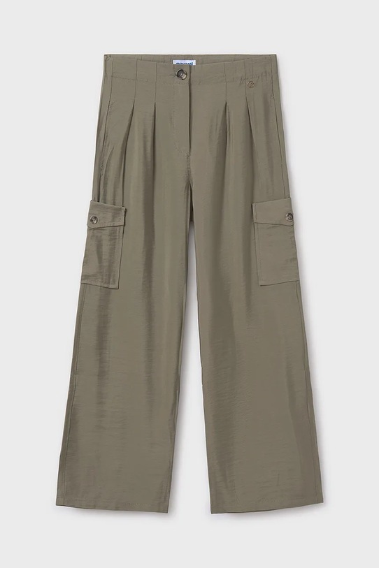 Детские брюки Mayoral cargo 6536.8C.Junior.PPYA зелёный SS25