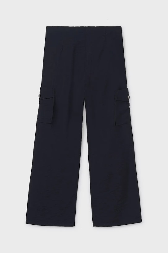 Otroške hlače Mayoral cargo 6536.8C.Junior.PPYA črna SS25