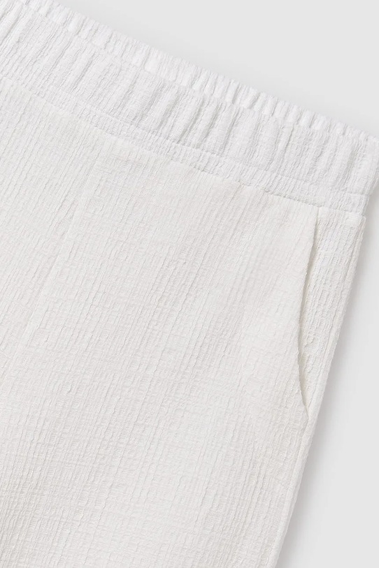 Dziewczynka Mayoral spodnie dziecięce 6540.8D.Junior.PPYA biały