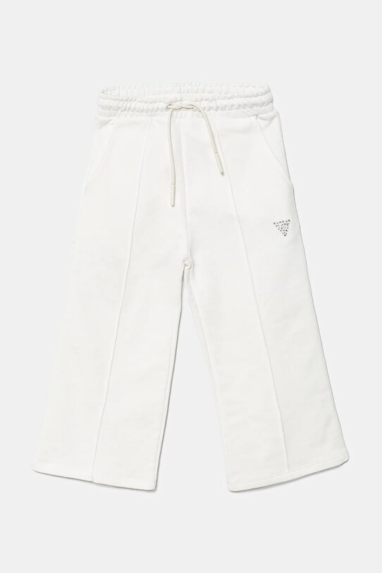 Dětské tepláky Guess pletenina bílá J5GQ11.KCRP0.PPYA