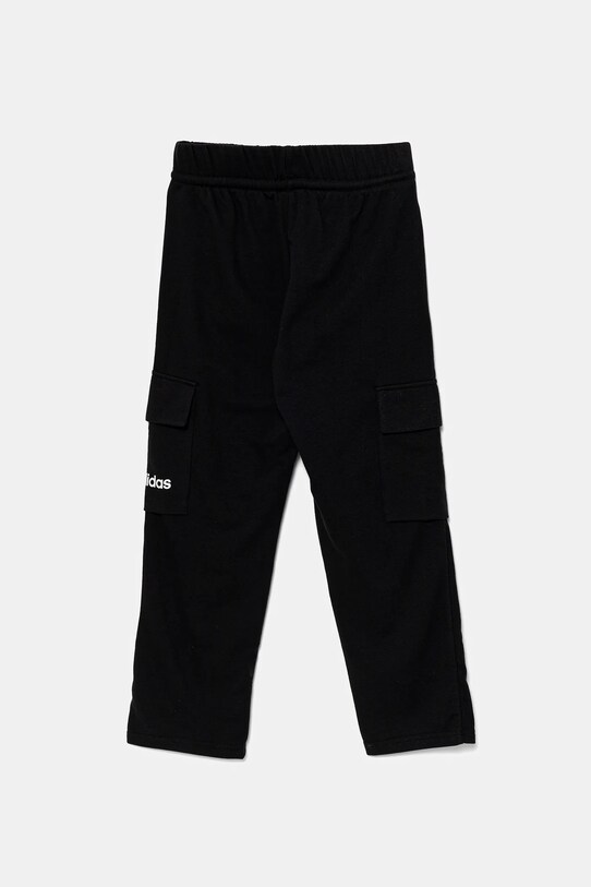adidas pantaloni de trening pentru copii JC9738 negru AW25