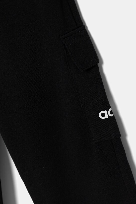 Fete adidas pantaloni de trening pentru copii JC9738 negru