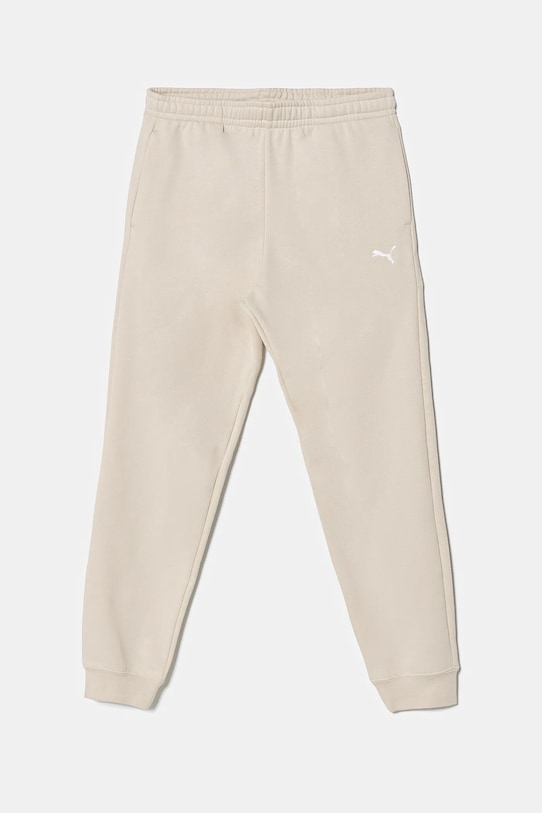 Puma spodnie dresowe dziecięce ESS Sweatpants CL FL dzianina beżowy 684898
