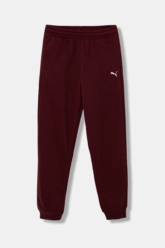 Puma spodnie dresowe dziecięce ESS Sweatpants CL FL bordowy 684898