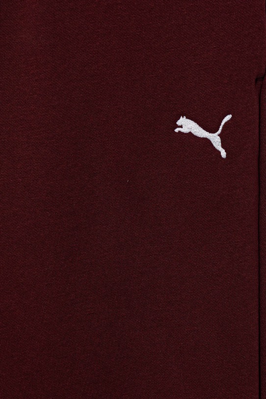 Dziewczynka Puma spodnie dresowe dziecięce ESS Sweatpants CL FL 684898 bordowy