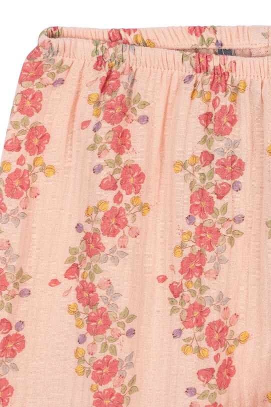 Fete Konges Sløjd pantaloni de bumbac pentru copii COCO PANTS GOTS KS102276 roz