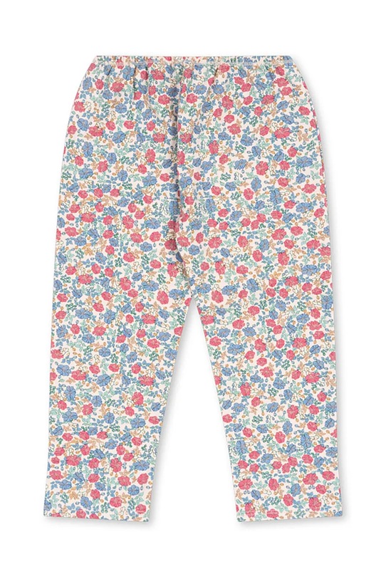 Konges Sløjd spodnie bawełniane dziecięce DREYA PANTS GOTS KS102540 niebieski SS25