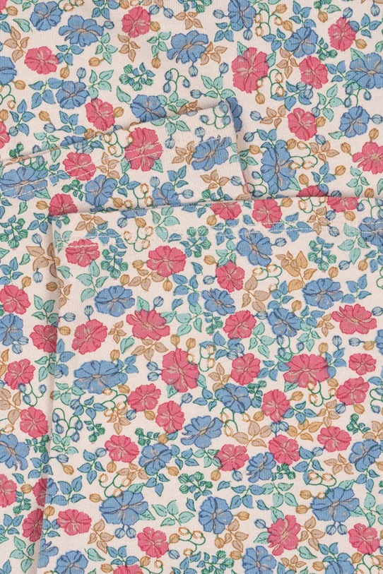 Dziewczynka Konges Sløjd spodnie bawełniane dziecięce DREYA PANTS GOTS KS102540 niebieski