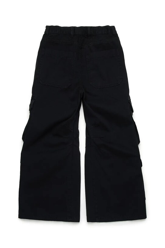 Diesel pantaloni copii PDARGJXCARGO TROUSERS J02220 negru SS25
