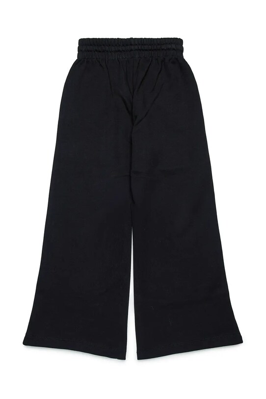 Детские хлопковые штаны Diesel PCUORE TROUSERS J02231 чёрный SS25