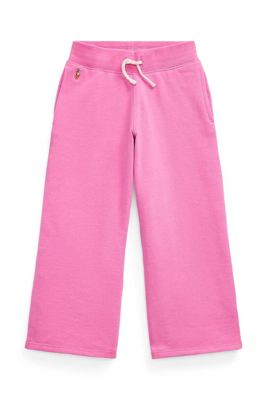 Дитячі спортивні штани Polo Ralph Lauren трикотаж рожевий 312957843002