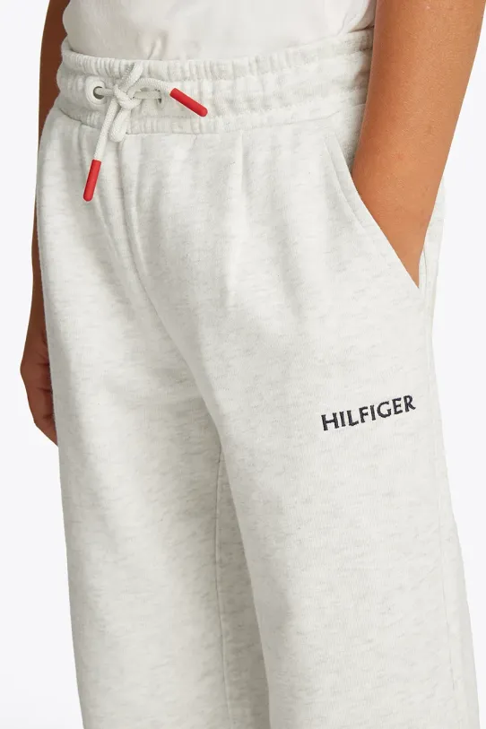 Tommy Hilfiger spodnie dresowe dziecięce KG0KG08422.PPYA biały
