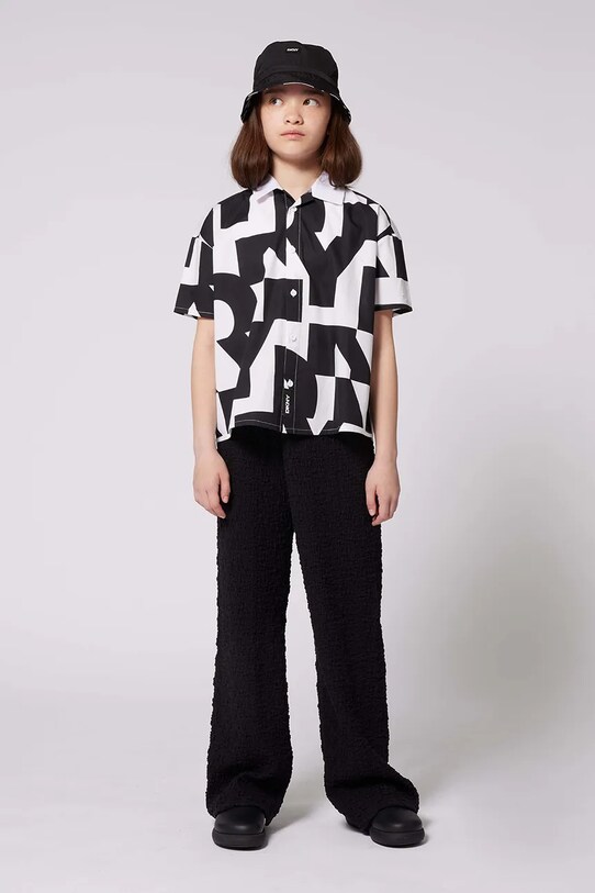 Дитячі штани Dkny з еластаном чорний D62276.156.162