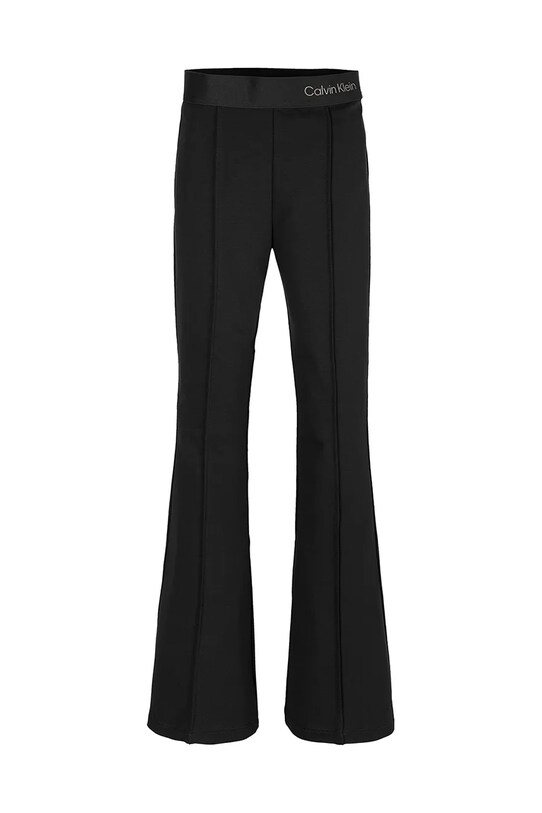 Calvin Klein Jeans pantaloni de trening pentru copii tricotaj negru IG0IG02874.PPYA